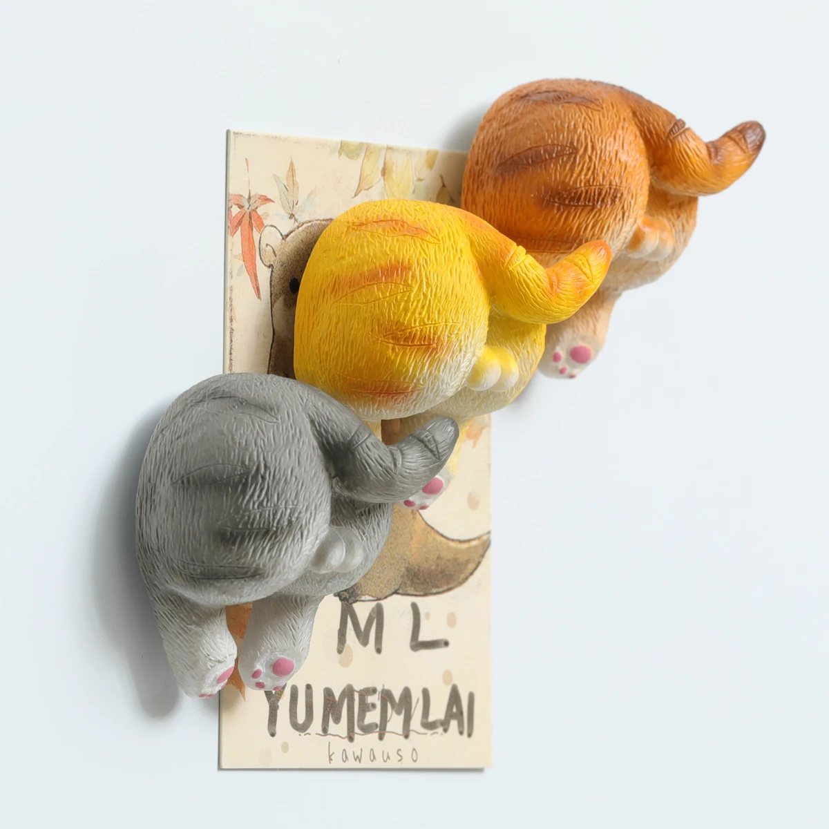 Refrigerator Magnets, 3D Refrigerator Magnets, Decorative Magnets, Cat Decorations, Cat Butt, Magnets, Home Decor, Warm Gifts, Cute Gifts, Cat Paw
