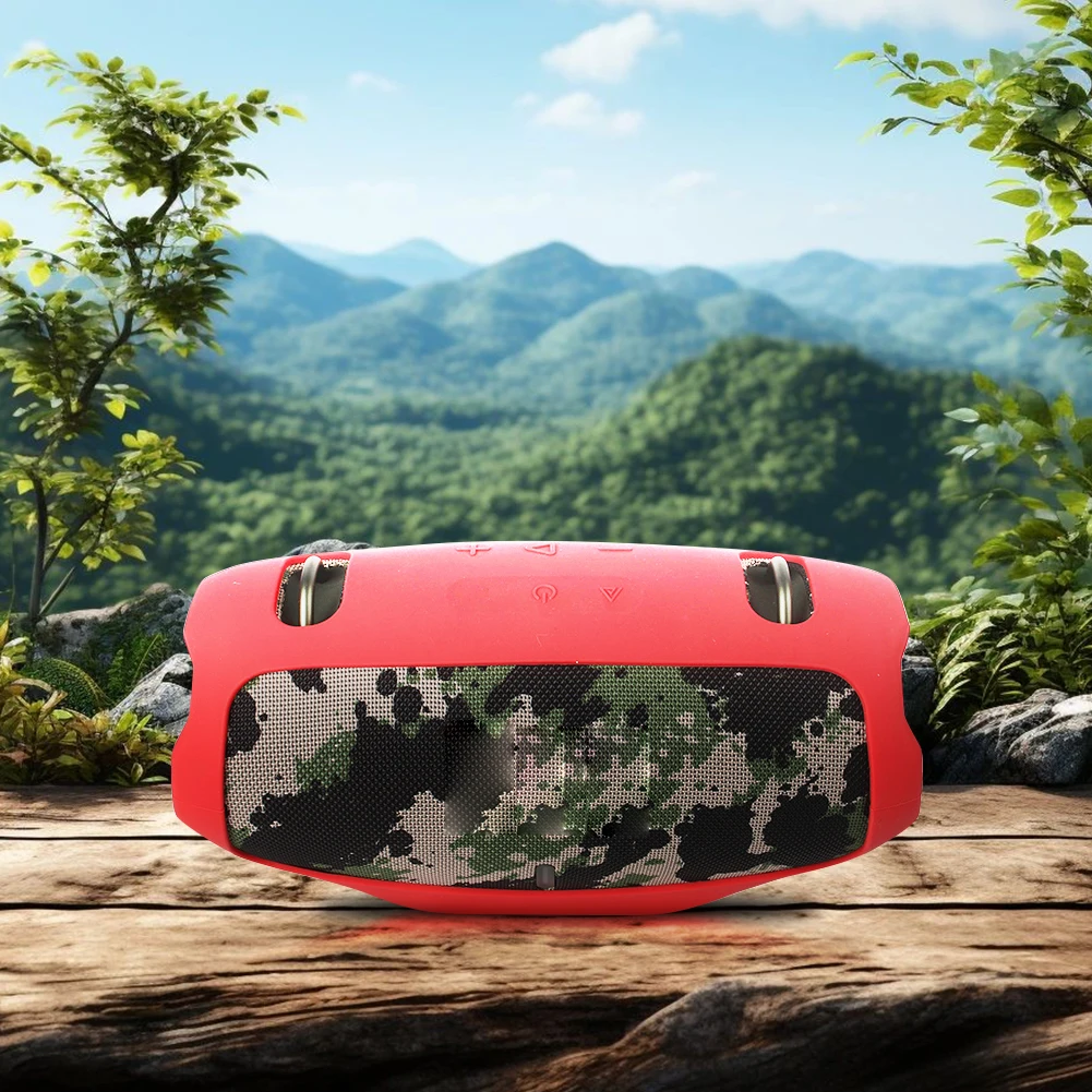 Capa de silicone para alto-falante, capa protetora anti-queda para alto-falante, manga à prova de choque para jbl xtreme 4, portátil bt