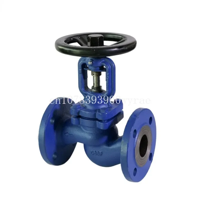 

German Standard Boiler High Temperature Steam Heat Transfer Oil Cast Steel DN50 North Valve WJ41H-16C Bellows Flange Stop Valve