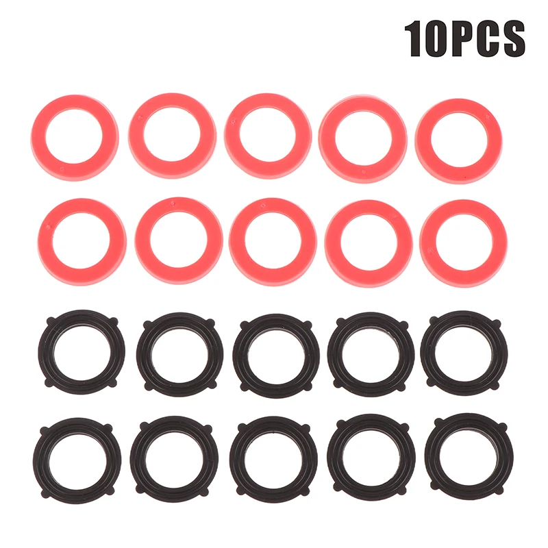 10Pcs 3/4 Inch Heavy-Duty Silicone Rubber Water Faucet Washers Garden Hose Gasket O-Ring Leak-Proof Fittings for Plumbing