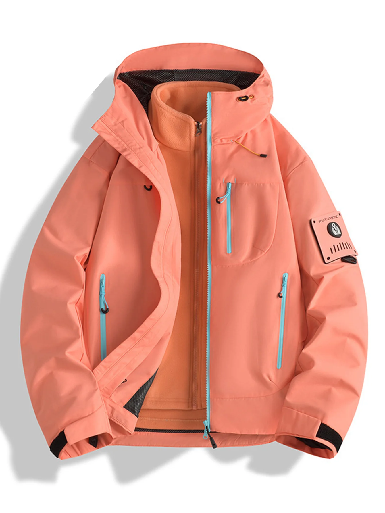 

Женские стильные модные легкие куртки, осенне-зимние модные однотонные повседневные базовые куртки с длинными рукавами