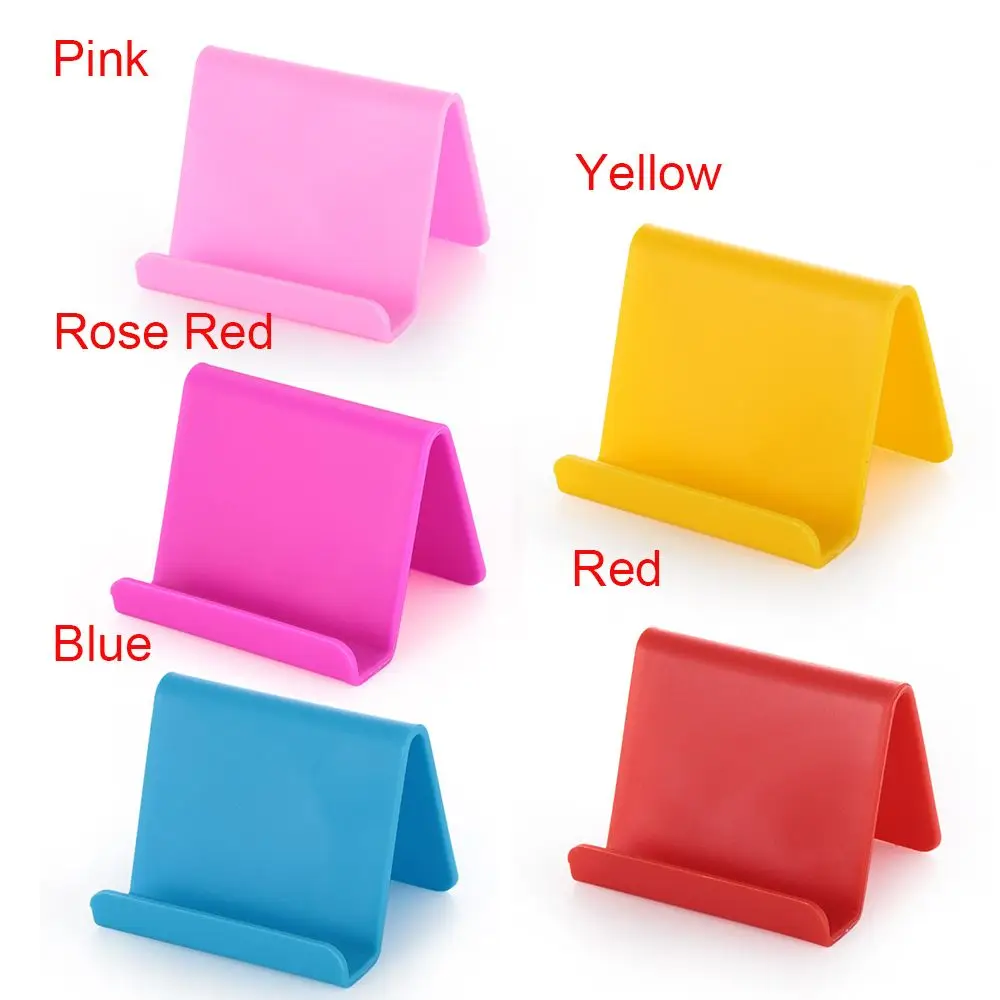 Universal Plastic Smart Phones Table Mini Lazy Bracket Mount Stand for Cell Mobile Phone Tablets Phone Holder
