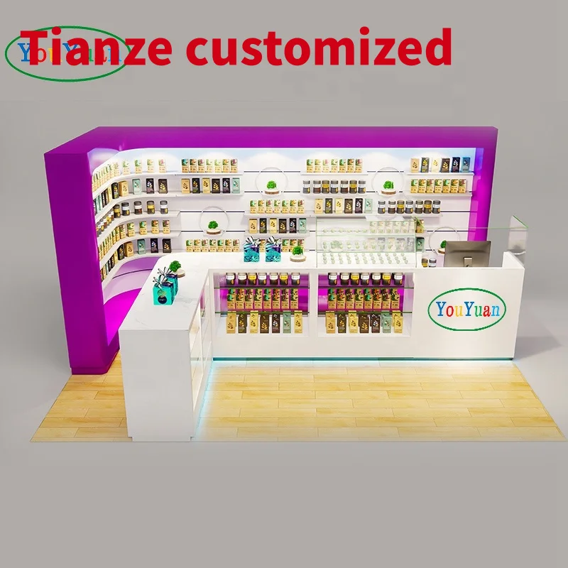 (customized)Wooden smoke shop display cigarettes rack display other commercial furniture