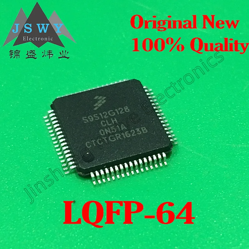 

(1-5PCS) S9S12G128F0CLH Original LQFP64 16-bit Automotive Grade Microcontroller 25MHz 128KB Flash 4KB EEPROM In Stock