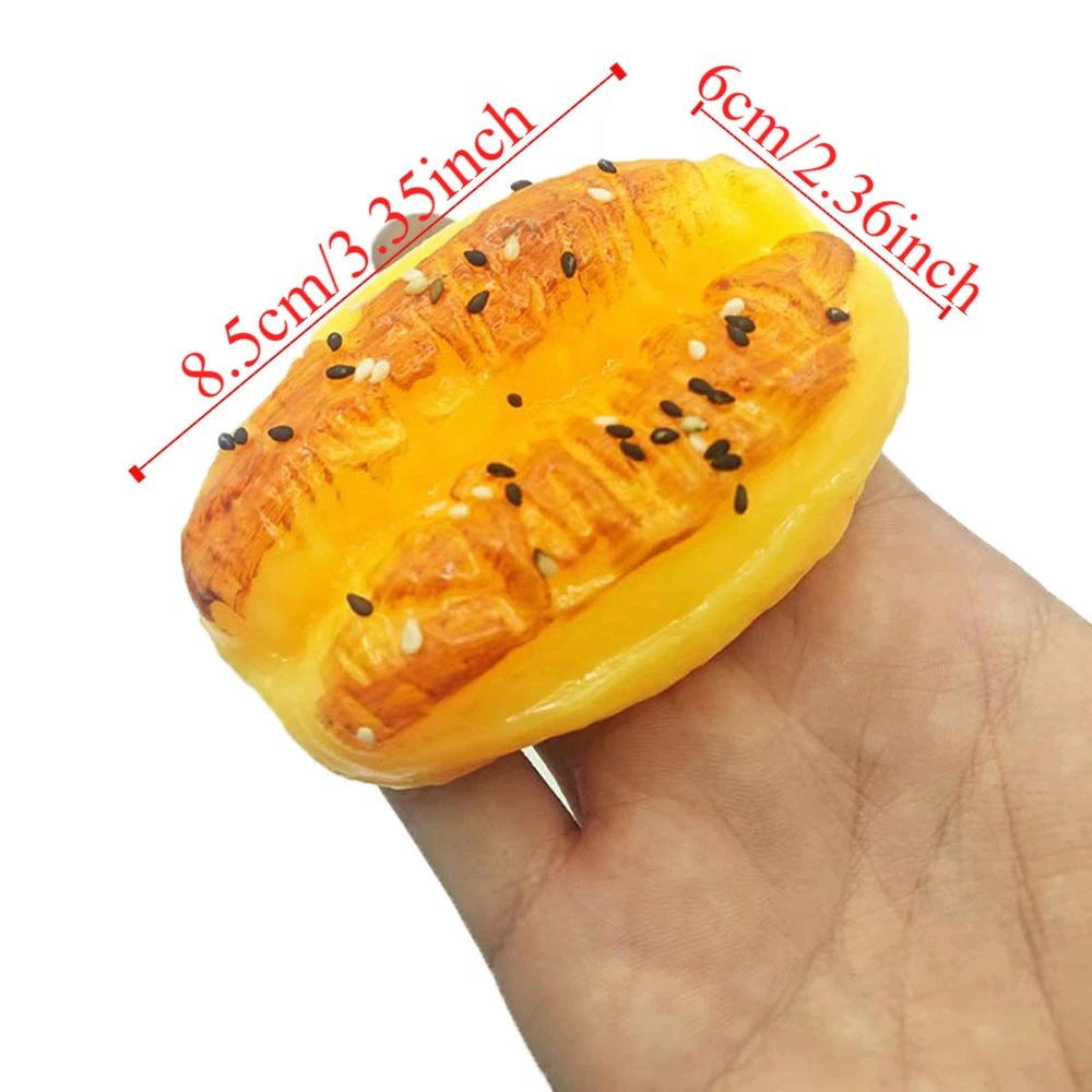 Cream Cat Claws Slow Rising Sticky Pudding Simulation Food Soft Rice Roll Squeeze Toy Creative Cute