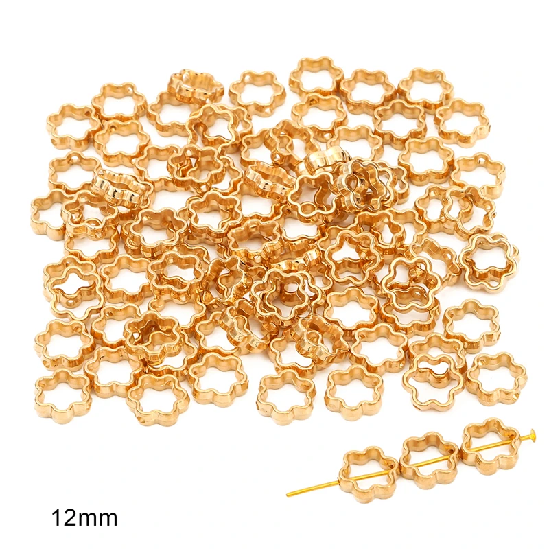 50 stücke Zwei Loch CCB Herz Blume Oval Kreis Rahmen Perlen Spacer Anschlüsse für Diy Armband Ohrringe Anhänger Schmuck Machen