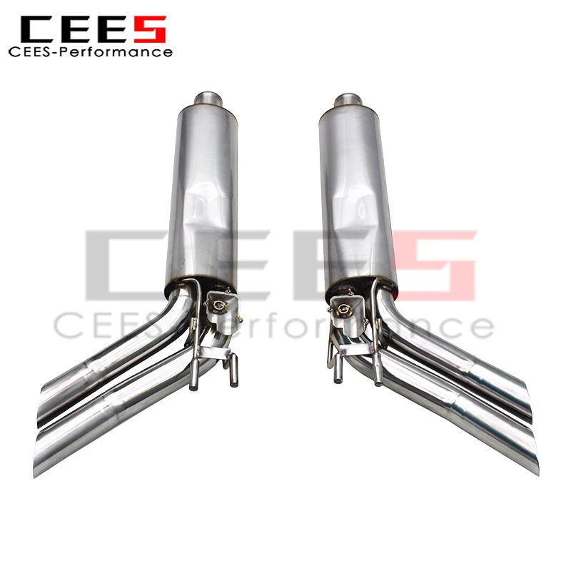 CEES Direct-fit Exhaust Pipe for Mercedes-Benz G63 AMG W465 2025+ Tuning Stainless Steel Catback Muffler with OEM Valve Control