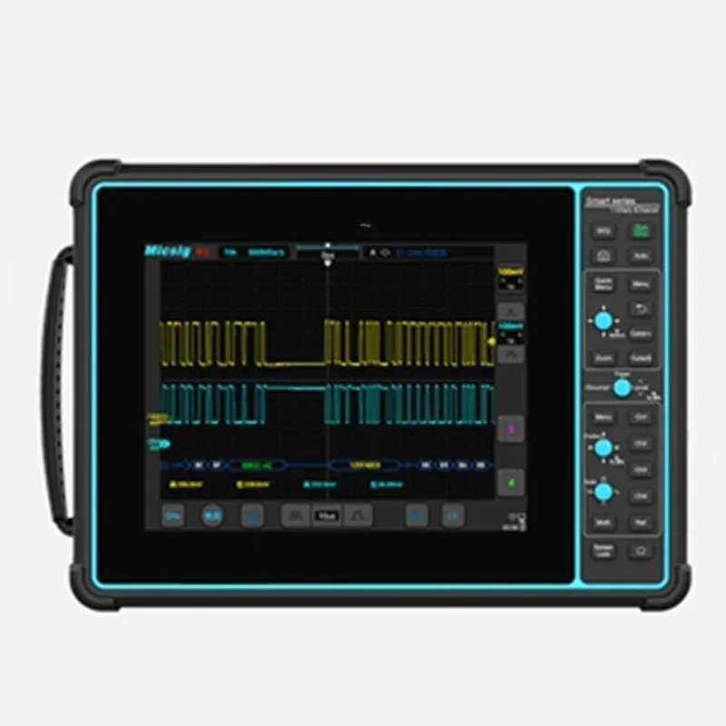 

1004 Automotive Oscilloscope 100MHz 4 Channels 1GSa/S Portable Digital Tablet With Suitcase For Electronics Testing