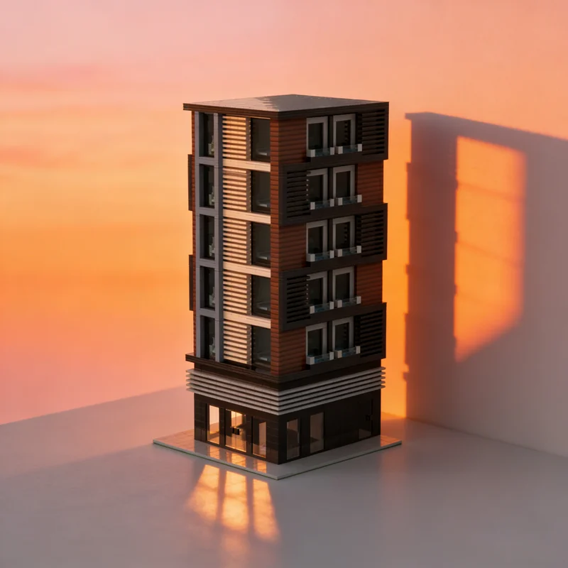 

3263pcs MOC The Orchestra 0 Empty Modular Streetscape Model Building Blocks Architecture Christmas Gifts Toy Idea Education Kids