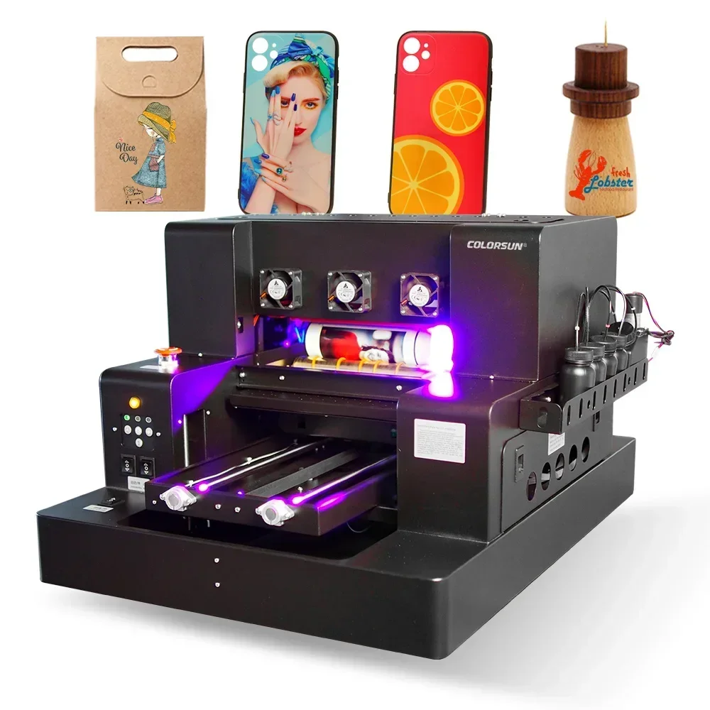 New Printer Inkjet Printing Hot Selling UV Flatbed Printer Digital UV Printing Machine Factory Price