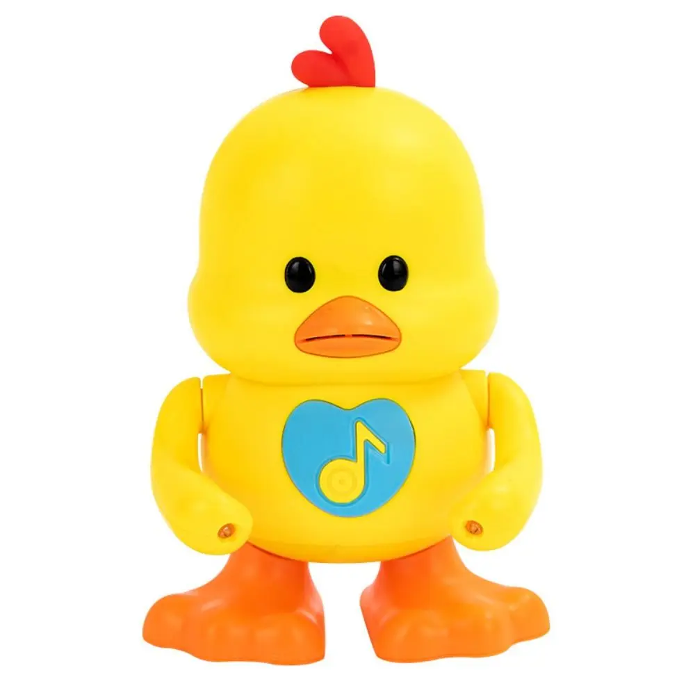 Dancing Electric Duck Dancing Ducks Sound Toys Luminous Love Gesture Dancing Ducks Model Heart Kawaii Duck Sound Heart Led Toy