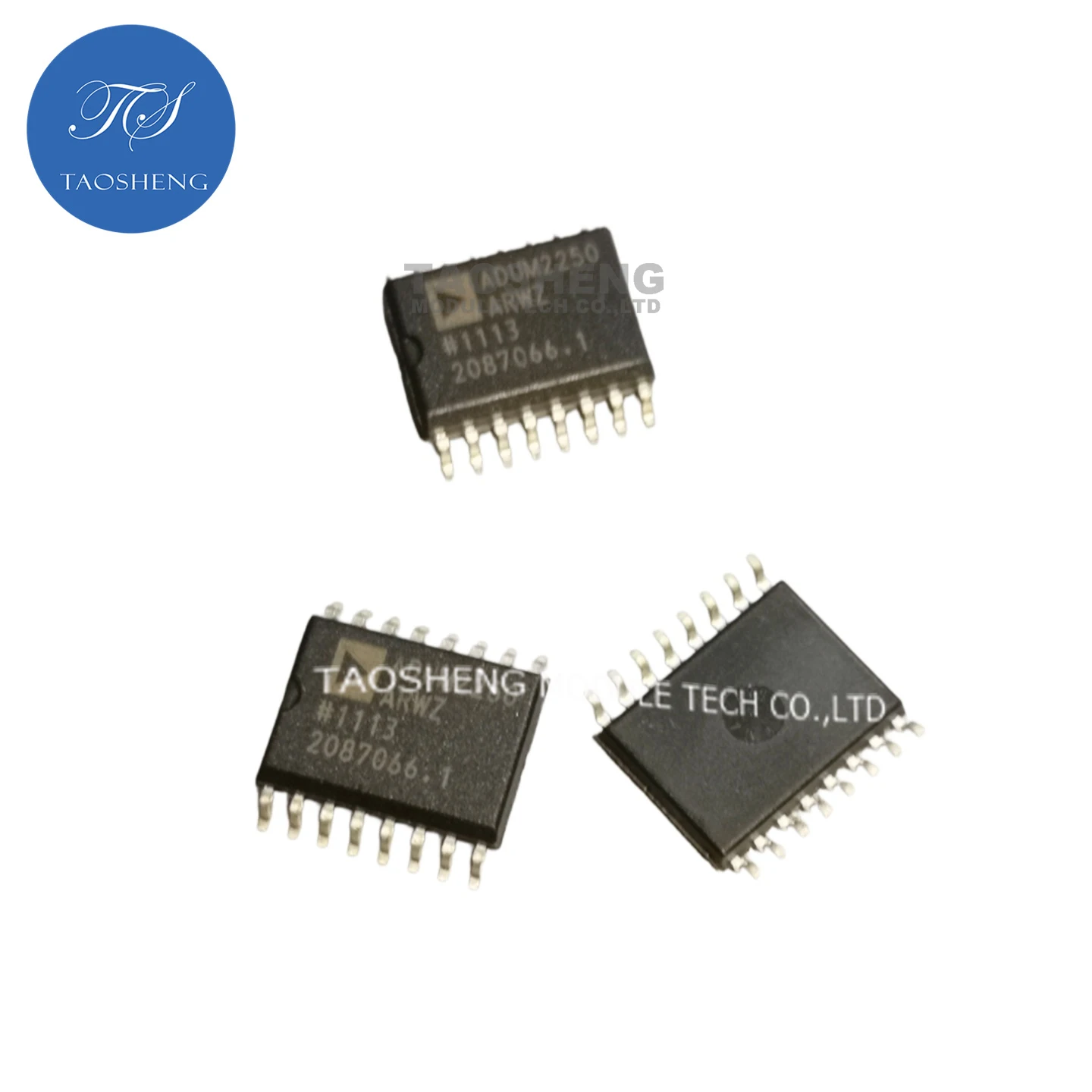 1PCS 100% New&Original ADUM2250ARWZ-RL ADUM2250ARWZ SOIC-16 Hot-Swappable Dual I2C Isolators 5kV【TAOSHENG】MODULE #TS10140