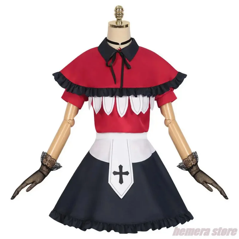 Oshi No Ko Hoshino Rubii Cosplay disfraz Lolita vestido falda Halloween carnaval Anime ropa diaria para niña y mujer nueva piel