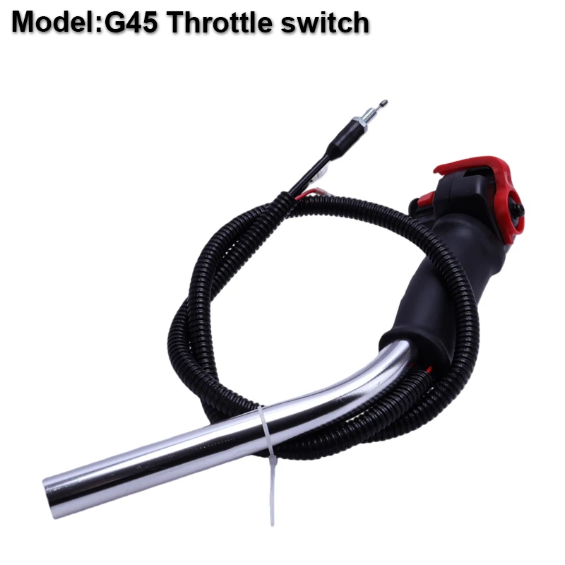 G45 Lawn Mower Throttle Switch filling Tool Lawn Mower Throttle Cable universal Control Switch Lever Handle