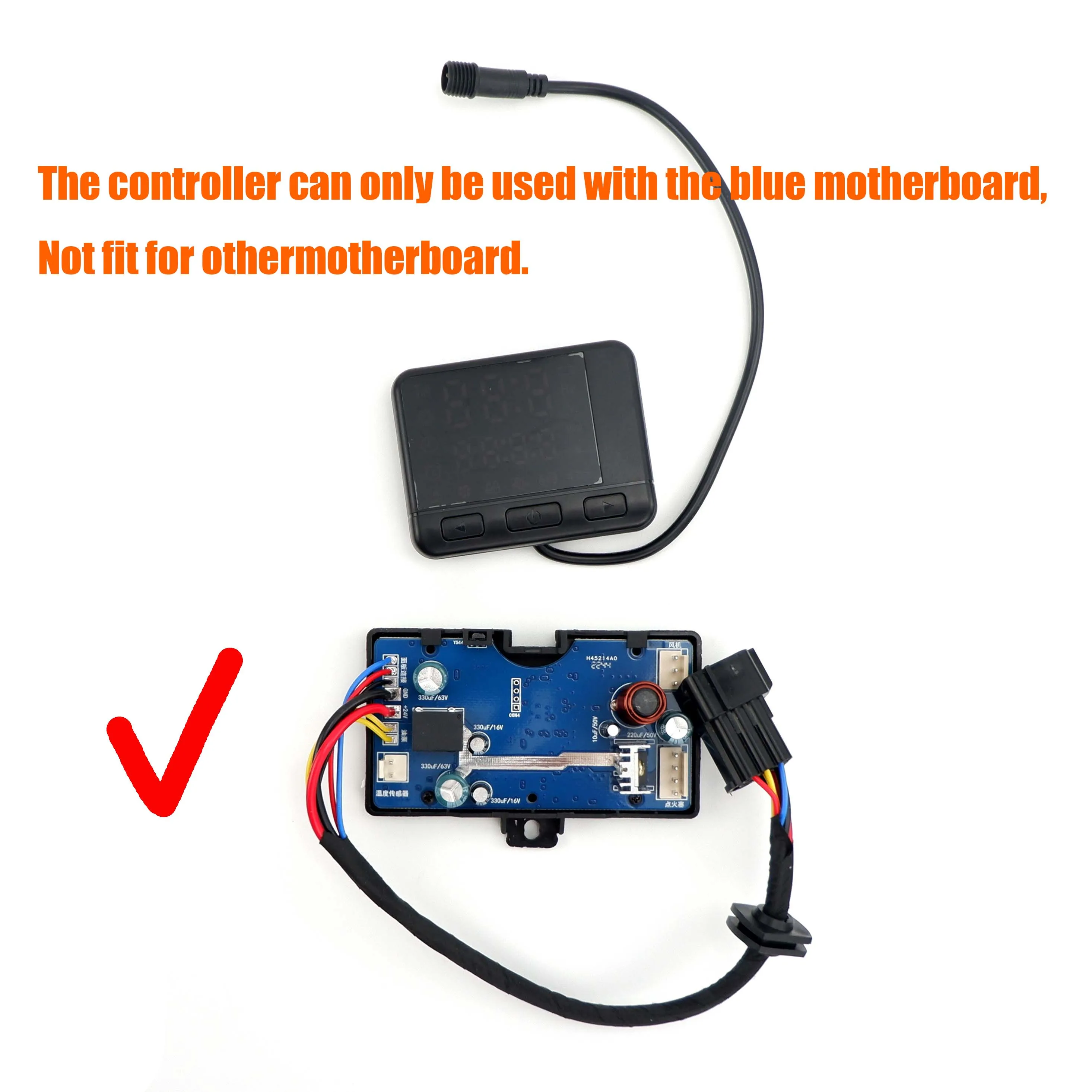 12V / 24V 2KW 3KW 5KW 8KW Air Diesel Heater Monitor Switch Control Controller Board Motherboard Wire harness For Car Truck Van