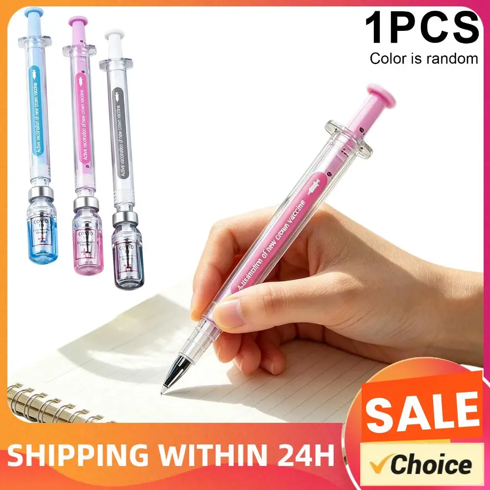 

Syringe Pens Party Favors Small Presents Syringe Ink Pens Color Random Nurse Accessories for Work and Supplies