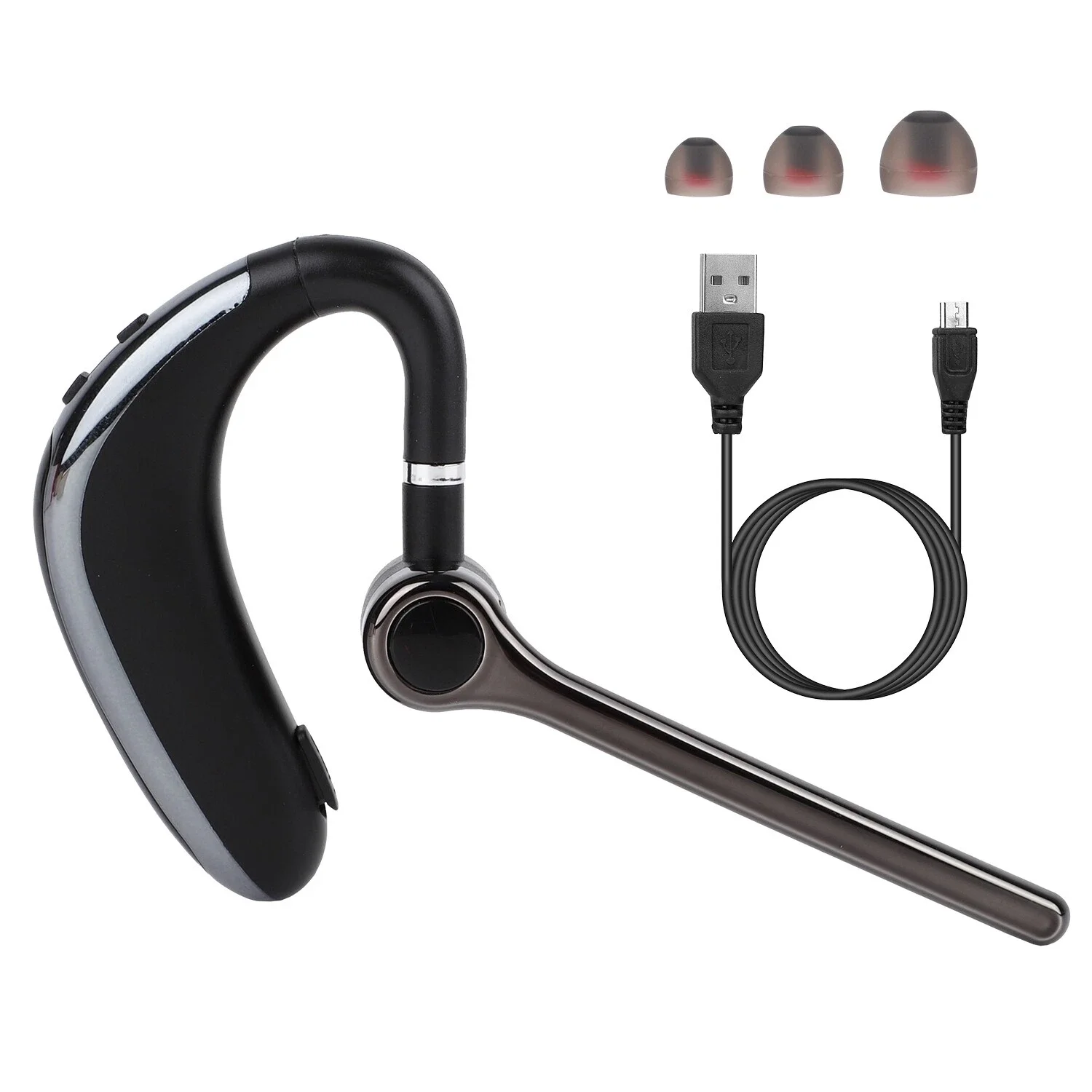 

Wireless 5.0 Earpiece Wireless Headset Noise Cancelling Earbuds Driving Trucker
