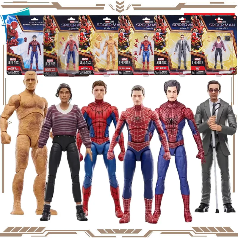 hasbro-original-marvel-spider-man-no-way-home-sandman-matt-muroock-action-figure-toys-for-boys-girls-gift-collectible-ornaments