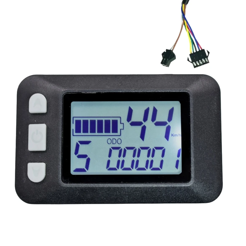 Dashboard Meter LCD Screen Sine Wave Controller Electric Bike Meter P9 36V 350W For E-Scooter(SM Plug)