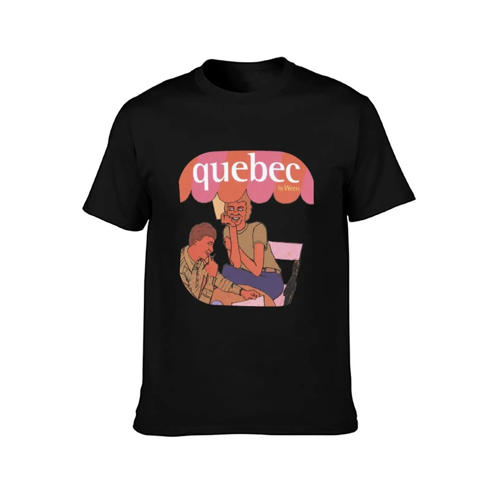 Ween Quebec T-Shirt Gym Wear Breathable Short Sleeve Tee T-Shirt