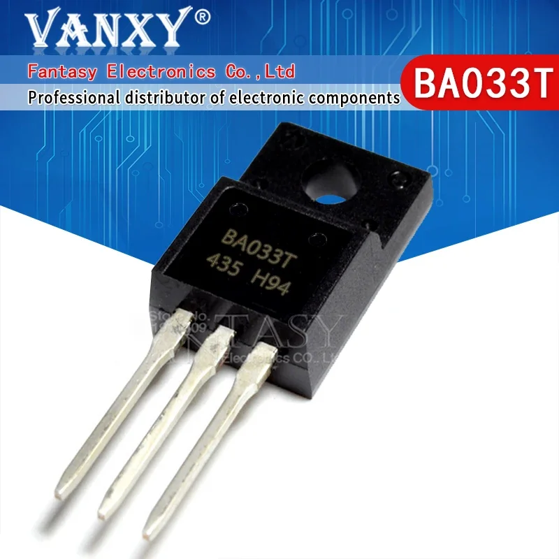 10pcs BA033T BA05T BA09T BA15T BA033T BA033 TO-220F BA05 BA09 BA15 BA033 BA03T BA03