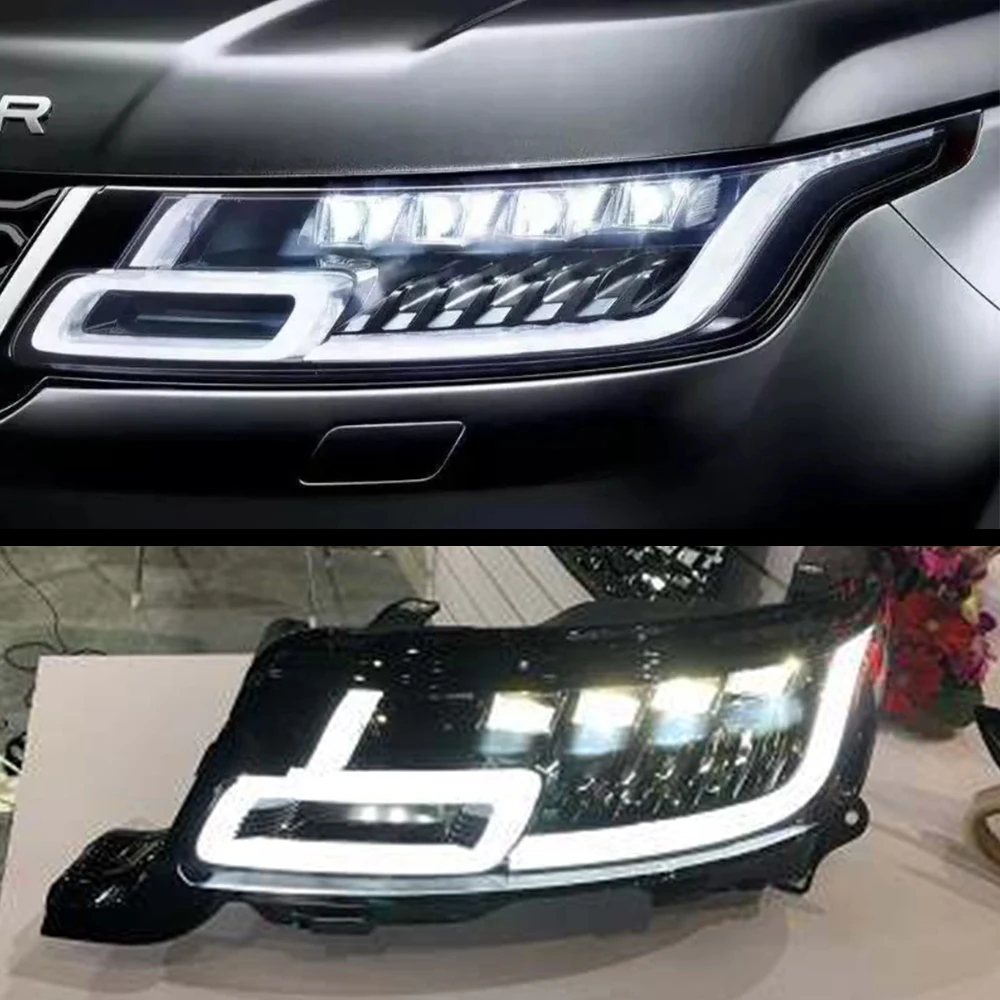 Improvement Car LED Headlights for Rover Sport Headlamp 2013-2017 Upgrade 2018 2019