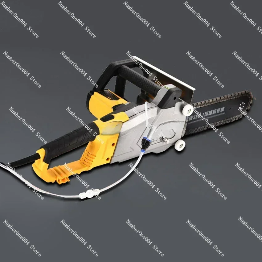 High Power Multifunctional Concrete Wall Cutting Machine Electric Chain Cutting Saw Brushless Diamond Stone Cutting Machine 220V