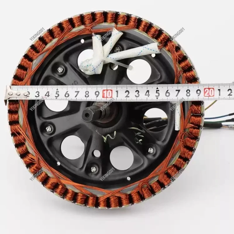 High Performance Electric Vehicle Brushless Motor Stator Rotor Coil Core 48V/60V 350W/500W 10/16 Inch for EVs