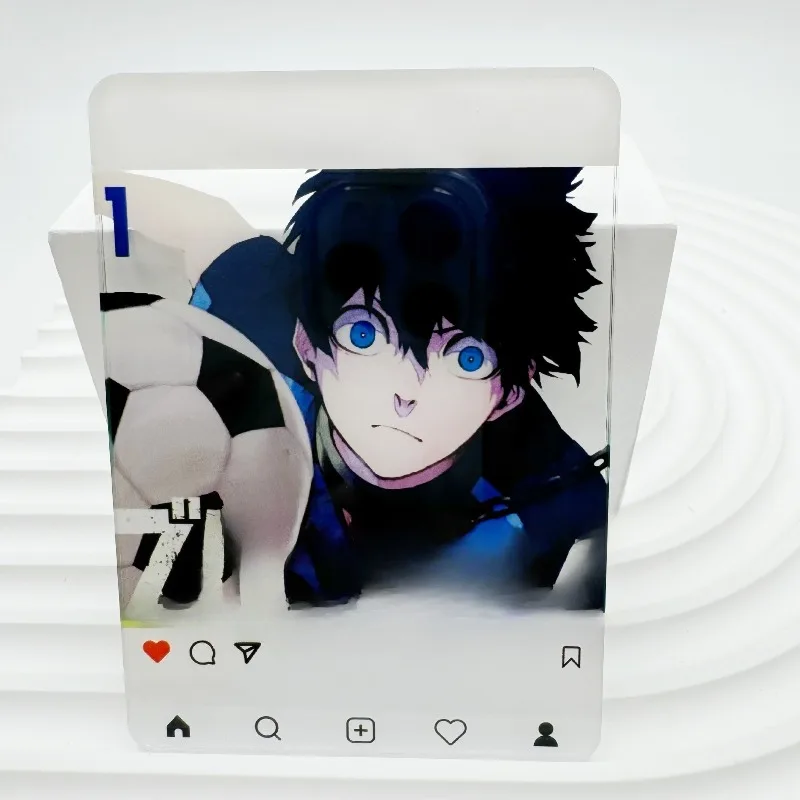 

Акриловый прозрачный декоративный рюкзак для карточек вокруг игровых персонажей Изысканная интересная модная текстура для сбора веера