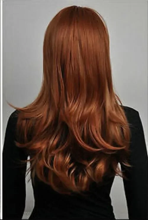 Pelucas de pelo rizado para mujer, pelo largo, marrón, mezcla, elegante, cosplay, nuevo, envío gratis