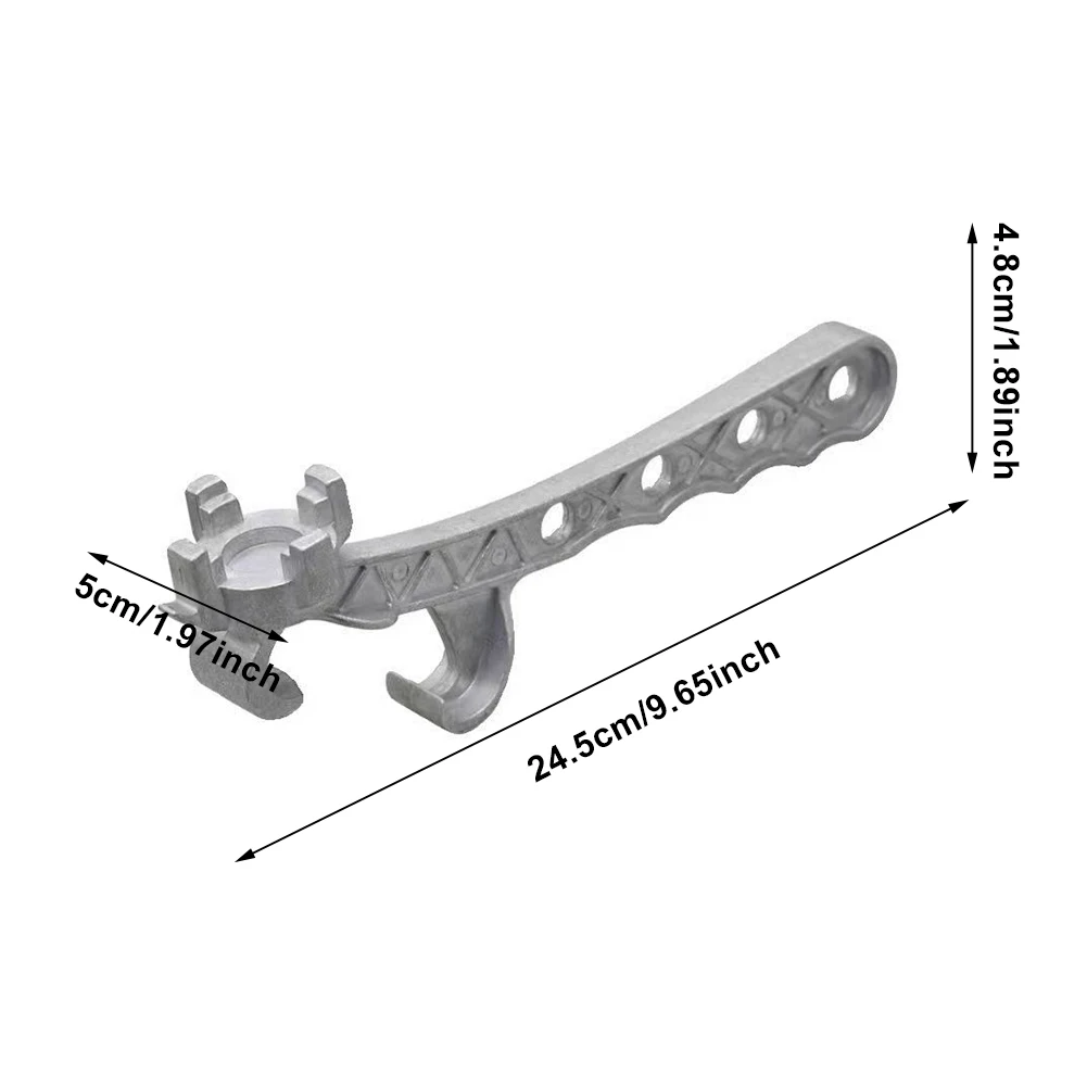 

Metal Can Opener Lid Tool Pail Paint Barrel Lid Can Opener Aluminum Alloy Honey Beer Bucket Opening Tool for Home Industrial Use