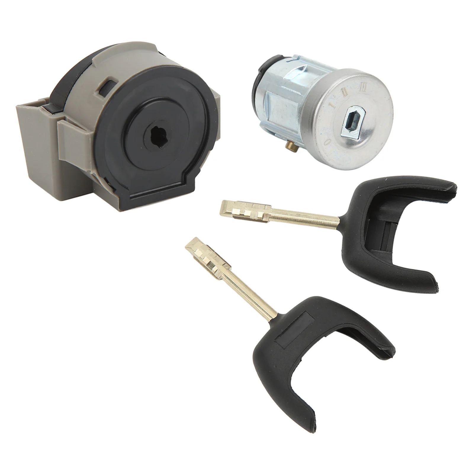 Ignition Starter Switch 98AB11572BG Engine Key Cylinder Set Replacement for Ford Transit MK7 2006‑2013