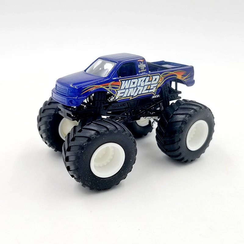 Originale MONSTER JAM Vehicle Monster Truck Toy Collector metallo Diecast Model Car bambini ragazzi giocattoli regalo