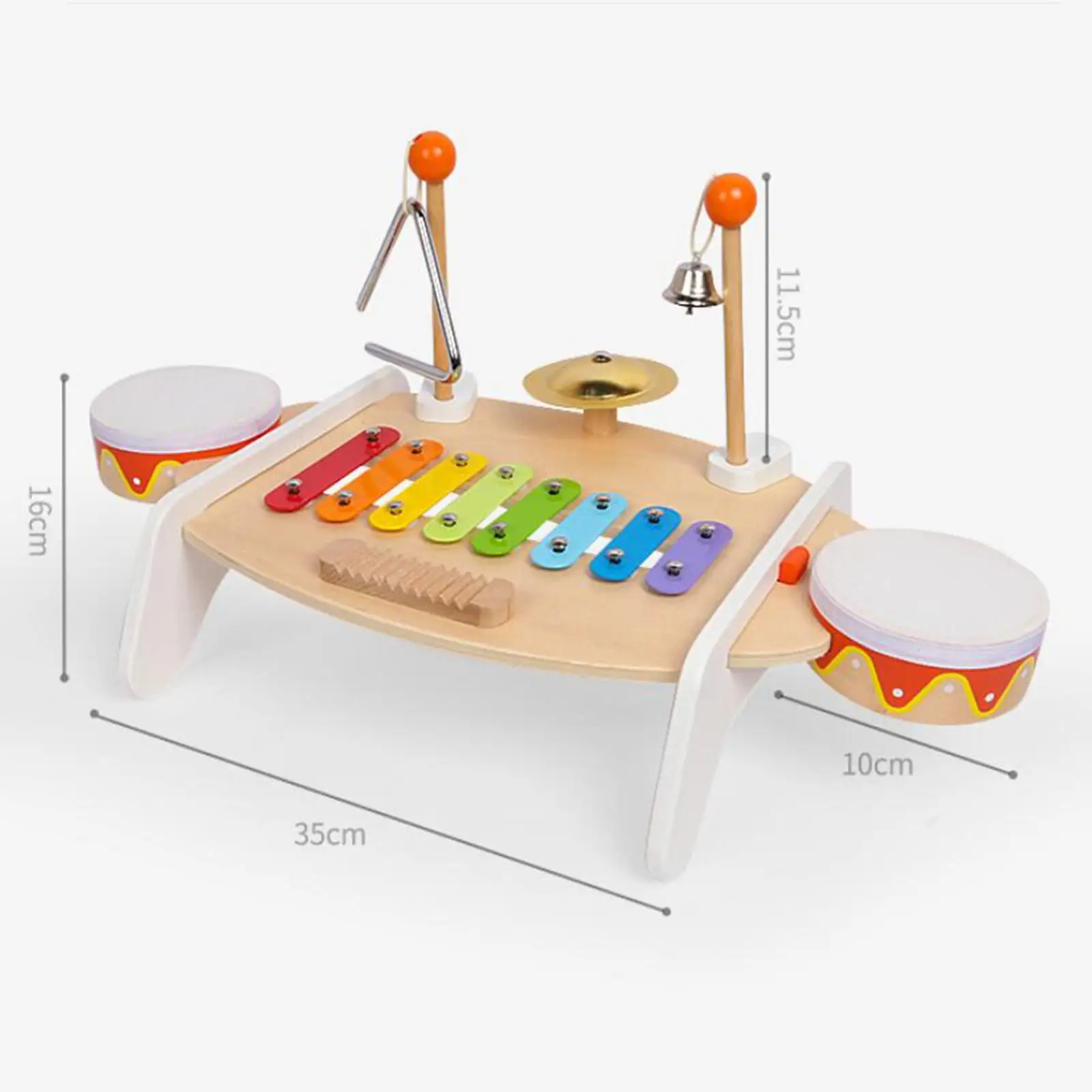 Portable Xylophone Toy Musical Instruments Sensory Musical Toy for Boys Kids