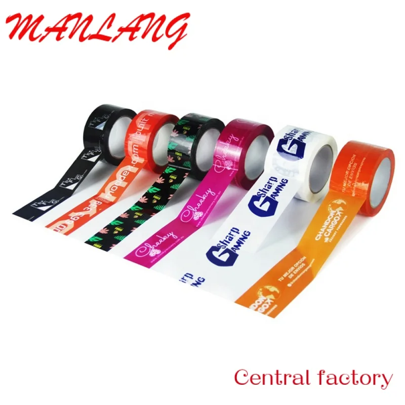 Custom  Custom Bopp Shipping Carton Sealing Tape, Waterproof Tape With Logo Color Printed Packing Tape