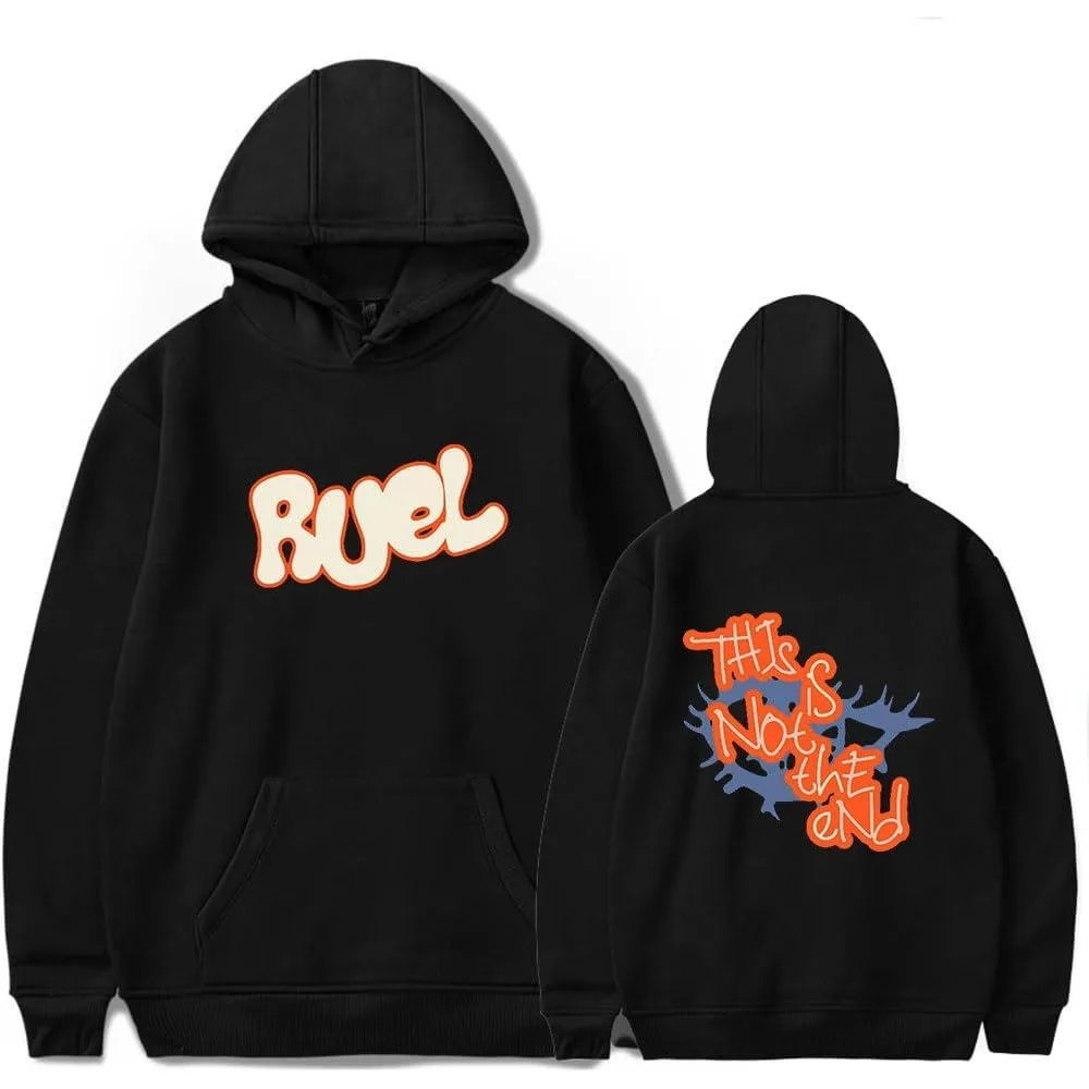 

Толстовки унисекс с капюшоном Ruel This not the end Merch, повседневная одежда