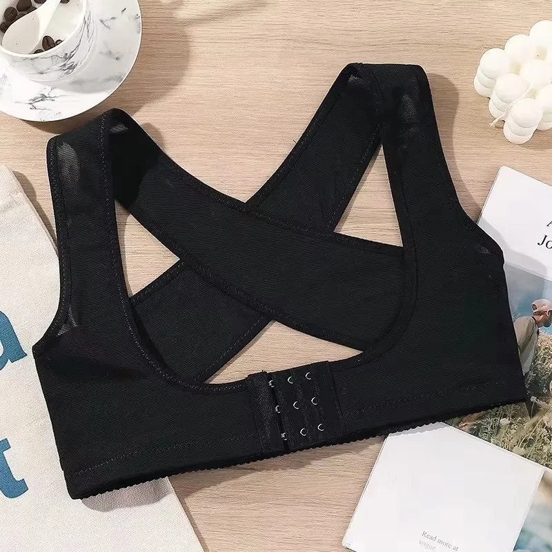 1/2/3Pcs Women Adjustable Elastic Back Support Belt Chest Posture Corrector Shoulder Brace Body Shaper Corset
