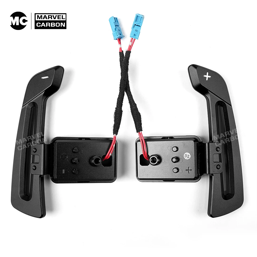

MC For BMW F15 F16 F25 F26 F48 F49 F85 G22 G23 G80 G82 G83 G87 Carbon Fiber Magnetic Steering Wheel Paddle Shifters
