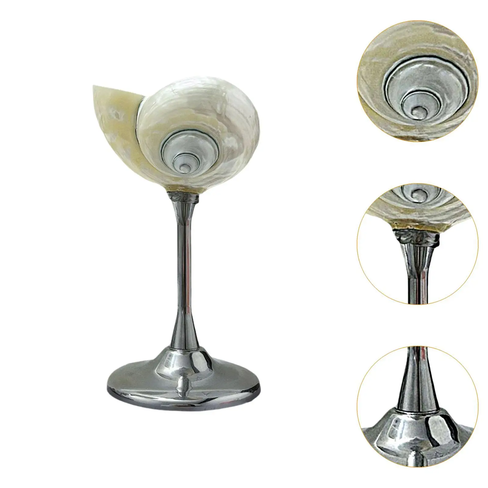 Conch Shell Champagne Glass Cup Creative Cute Gift for Adults Decoration Art