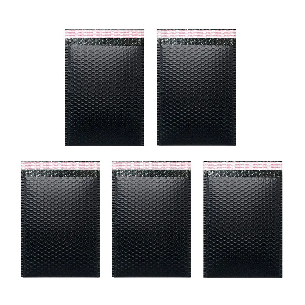 5pcs Waterproof Bubble Mailer Shockproof For Jewelry Medal Glass Ornament Shipping Express Packaging Bag Envelope Pouch