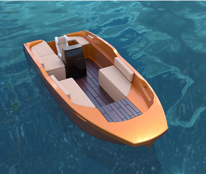 Boat Custom Size Boat Rescue Fishing Quality Plastic Cheap Material Rotational Molding Boat Hot Sale