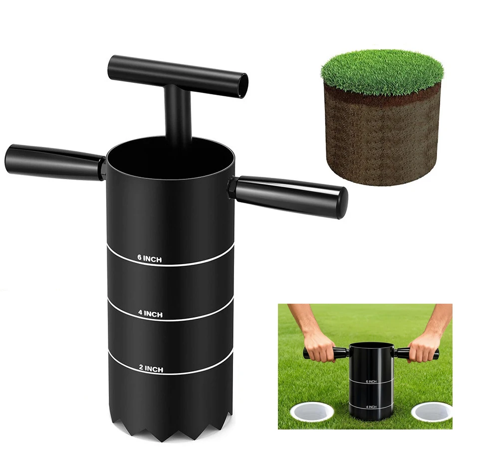Easy Operation Manual Lever Golf Hole Cutter Cup Hole Digger