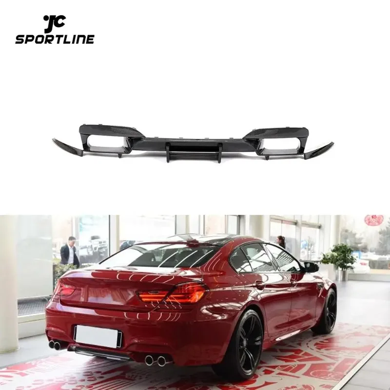 

Carbon Fiber Rear Bumper Diffuser for BMW F06 F12 F13 M6 Gran Coupe 2013 - 2019
