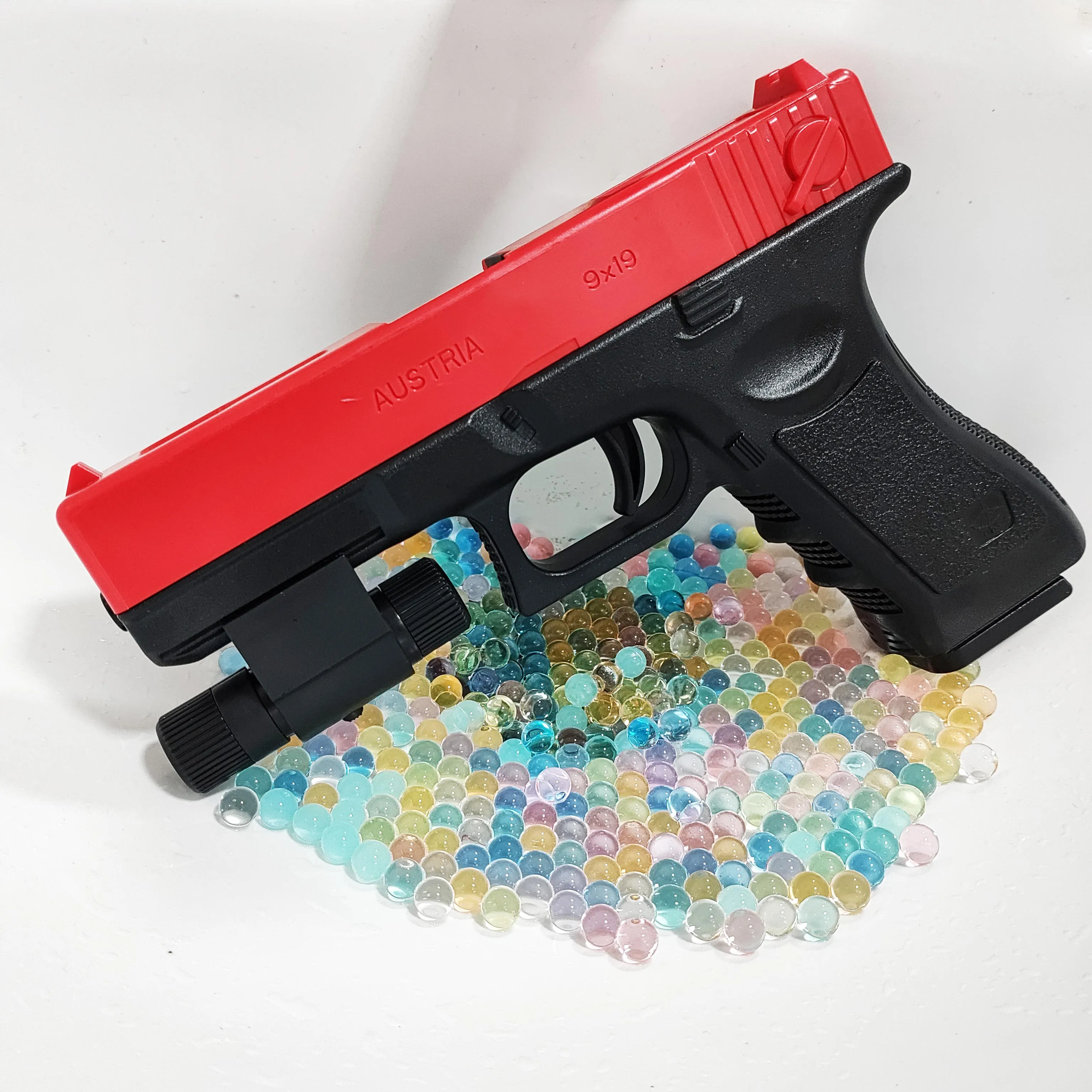 マニュアル落書き G17 ゲルおもちゃの銃ソフト弾丸エアガンピストルレーザーアウトドアスポーツ CS ゲーム武器子供のためのギフト