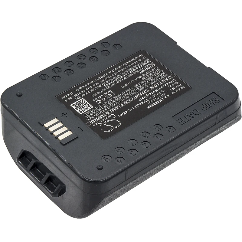 3.7V 3350mAh Barcode Scanner Battery 161376-0001 MX8A380BATT for LXE MX8