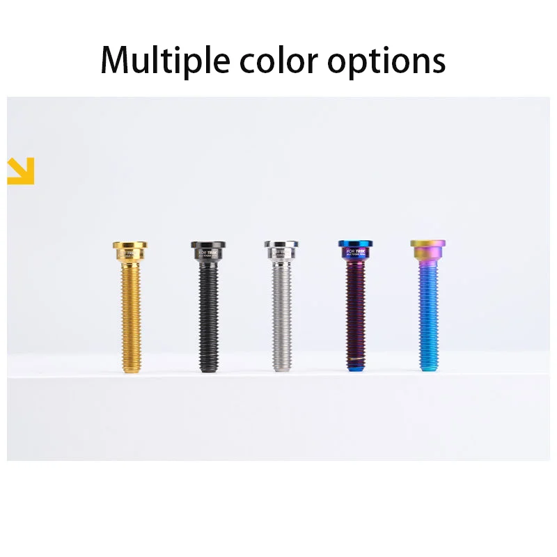1pcs S-PARTS Titanium Alloy Screw M6x33/m6x35mm For TREK Saddle Fixed Titanium Bolt Motorcycle Bike