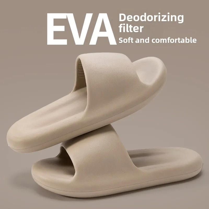 Fashion Women Slippers Summer Flat Lightweight EVA Home Bathroom Slippers Comfort Massage Couples Indoor Slides Shower Shoes