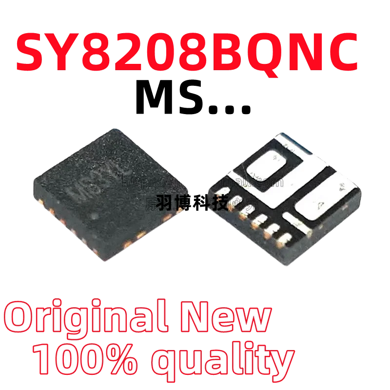 (5-10piece) 100% New SY8208BQNC SY8208B SY8208 (MS4GE MS3VM MS3BB MS3BC) QFN-6 Chipset