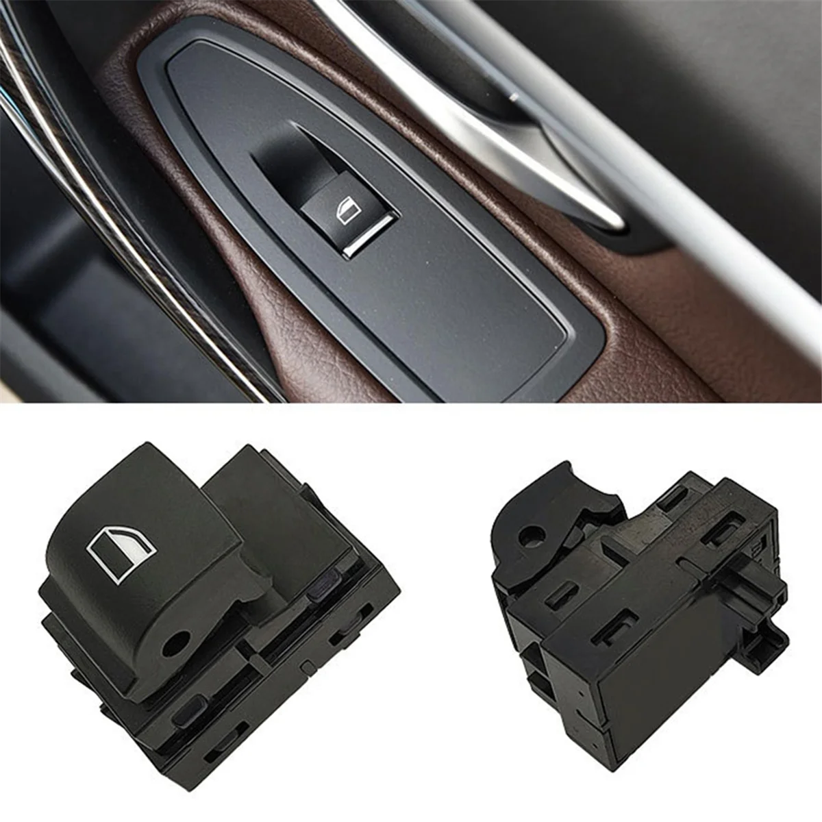 Car Front Right Window Lifter Switch Button for BMW F20 F30 F35 X1 X3 X5 X6 Car Accessories 61319208107