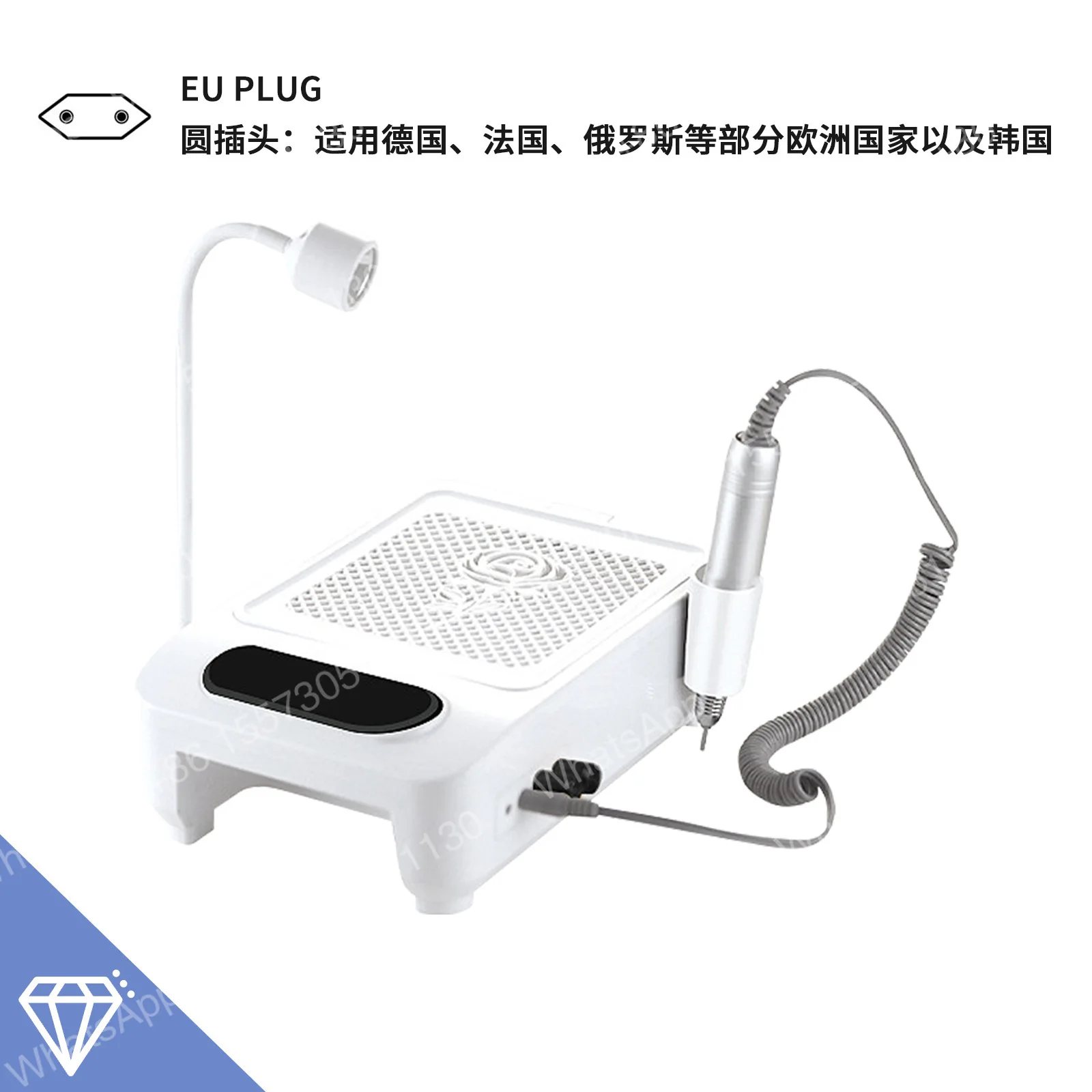 Popular portable sander, four-in-1 integrated manicure machine, nail remover, nail polishing and polishing nail polisher